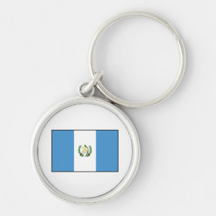 Chaveiro Guatemala - bandeira guatemalteca