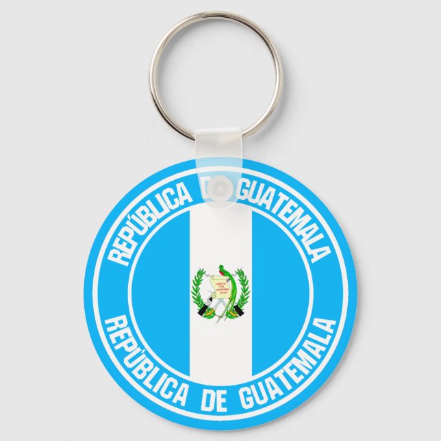 Chaveiro Guatemala Round Emblem (Frente)