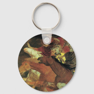 Chaveiro Guerra de Arnold Bocklin, simbolismo venenoso de a