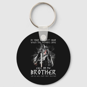 Chaveiro Guerreiro de Deus Me Incomoda Chamar Luta Cavaleir
