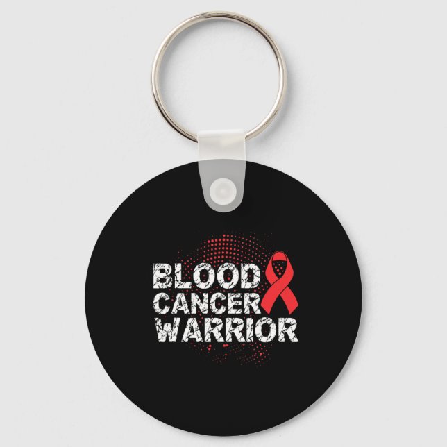 Chaveiro Guerreiro do Câncer de Sangue (Frente)