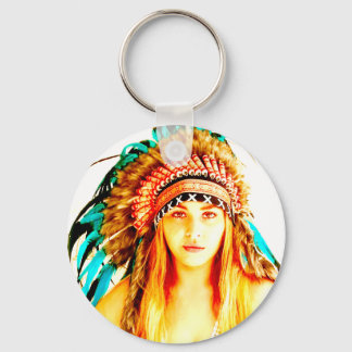 Chaveiro guerreiro indiano