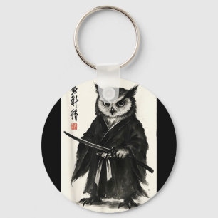 Chaveiro Guerreiro samurai engraçado estilo anime manga jap