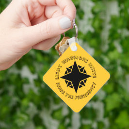 Chaveiro Guerreiros da Luz Dourada Unidos