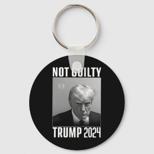 Chaveiro Guilty Trump 2024 Não Votar Novamente 2024 Anti Tr
