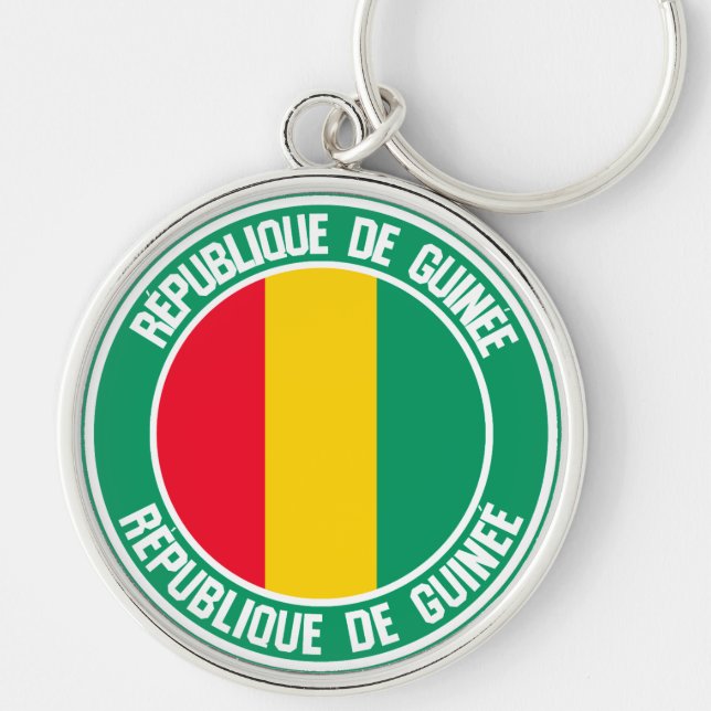 Chaveiro Guiné Round Emblem (Frente)