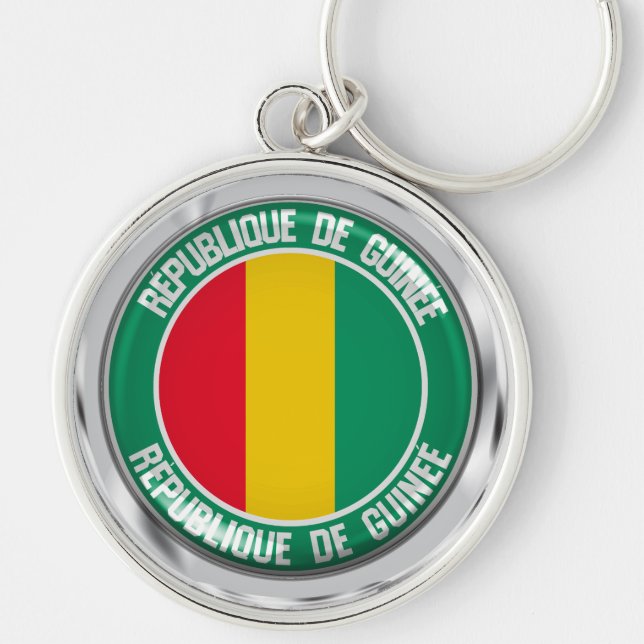 Chaveiro Guiné Round Emblem (Frente)