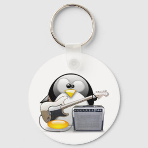 Chaveiro Guitarra e amplificador americanos clássicos Tux