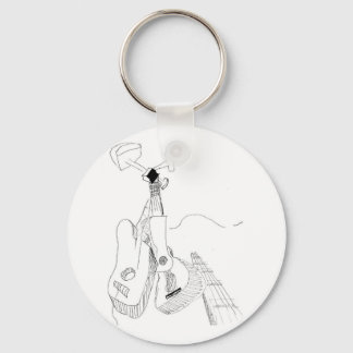 Chaveiro Guitarras Cubistas