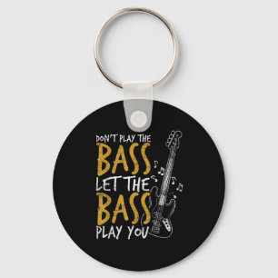 Chaveiro Guitarrista Deixou O Bass Guitar Aniversário