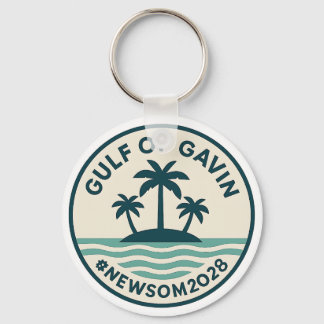 Chaveiro Gulf of Gavin 2028 Newsom Keychain