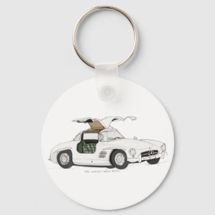 Chaveiro Gullwing branco