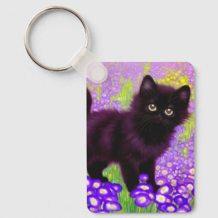 Chaveiro Gustav Klimt Black Kitten