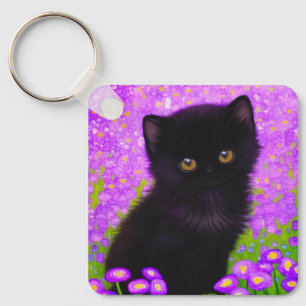 Chaveiro Gustav Klimt Cat