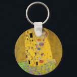 Chaveiro Gustav Klimt O Beijo<br><div class="desc">O Beijo pintado por Gustav Klimt.</div>