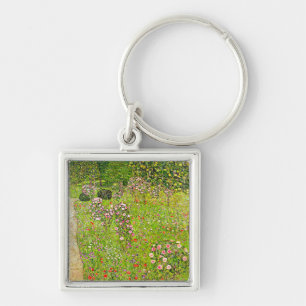 Chaveiro Gustav Klimt Orchard com Rosas