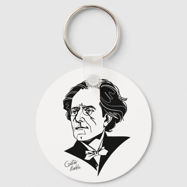 Chaveiro Gustav Mahler (Frente)