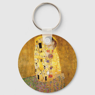 Chaveiro Gustavo Klimt a obra-prima do beijo