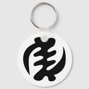 Chaveiro Gye Nyame  Deus é o símbolo de Adinkra supremo