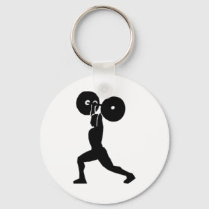 Chaveiro Gym do halterofilismo