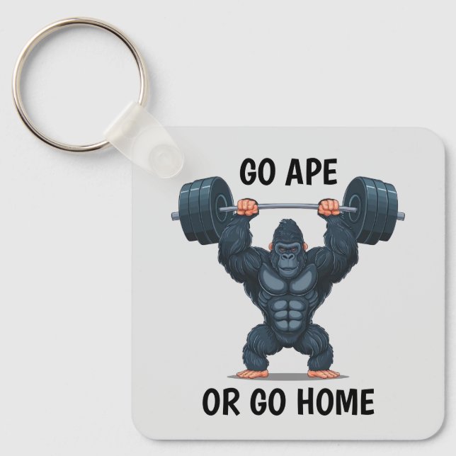 Chaveiro Gym Gorilla (Frente)