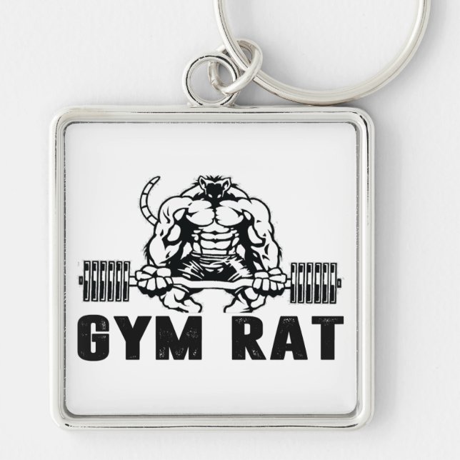 Chaveiro Gym Rat (Frente)
