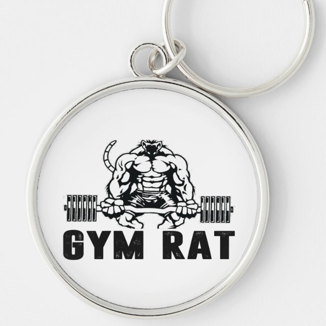 Chaveiro Gym Rat (Frente)