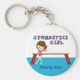 Chaveiro Gymnast Beam Personalizado Gymnast Bonito