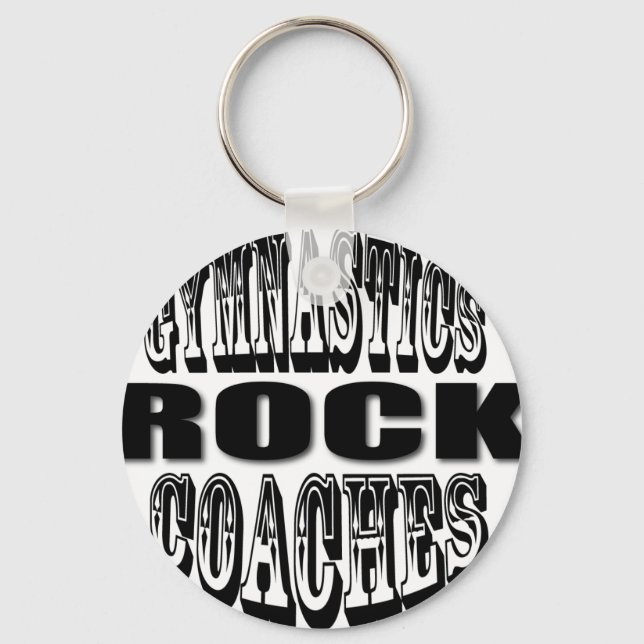 Chaveiro Gymnastics Coach Gift (Frente)
