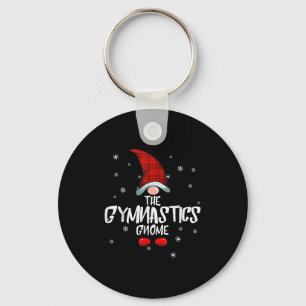 Chaveiro Gymnastics Gnome Family Christmas Gymnasing