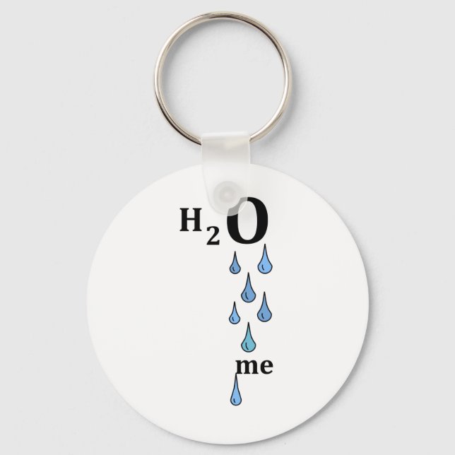 Chaveiro H2O me (Frente)