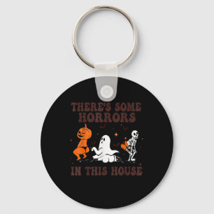 Chaveiro Há alguns horrores nesta Casa, Halloween Pumpk