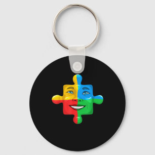 Chaveiro Habilidades Superam Deficiências Autismo consciênc