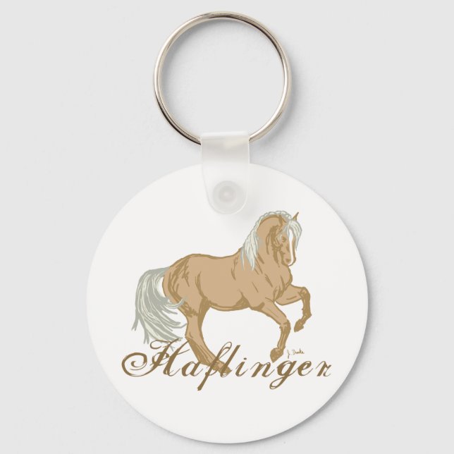 Chaveiro Haflinger Horse (Frente)