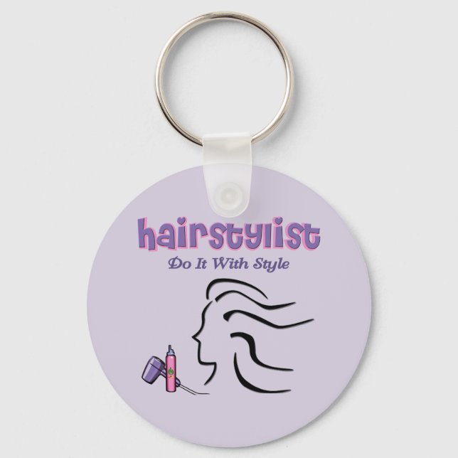 Chaveiro Hairstylist (Frente)