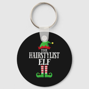 Chaveiro Hairstylist Elf Matching Family Group Natal Pa