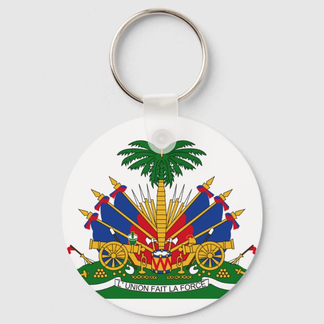 Chaveiro haiti emblem (Frente)