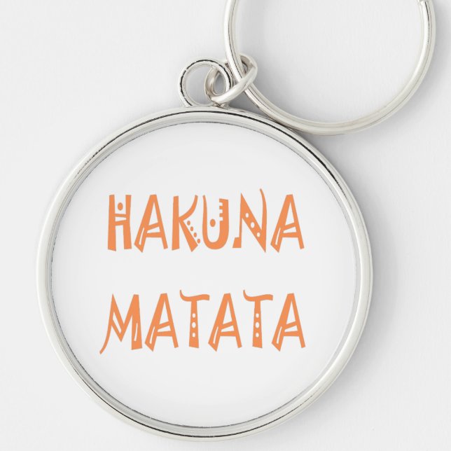 Chaveiro Hakuna Matata (Frente)