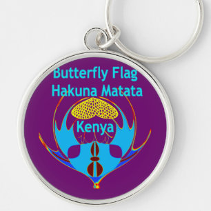Chaveiro "Hakuna Matata Kenya" Impressão Artística de Borbo