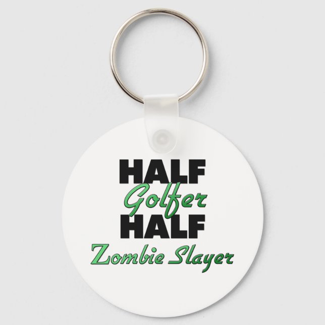 Chaveiro Half Golfer Half Zombie Slayer (Frente)