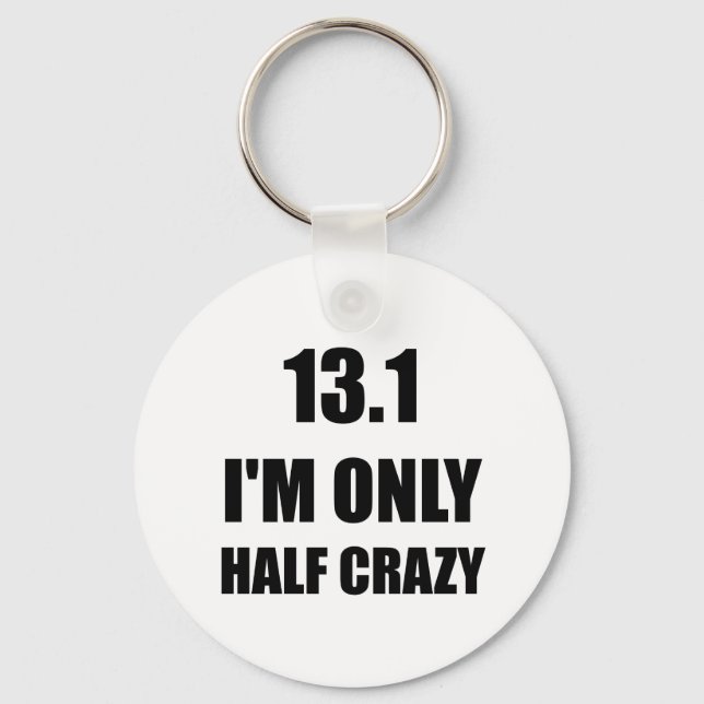 Chaveiro Half Marathon Crazy (Frente)