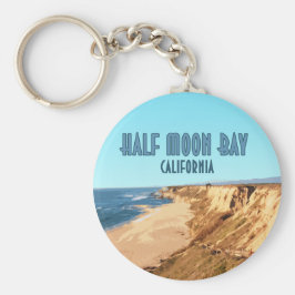 Chaveiro Half Moon Bay California Vintage