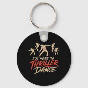 Chaveiro Halloween Aqui Para Thriller Dança Roupa Legal Hom
