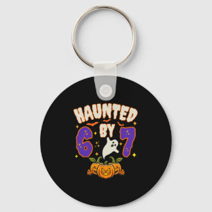 Chaveiro Halloween Assombrado 67 Número 67 Seis Sete Meme E