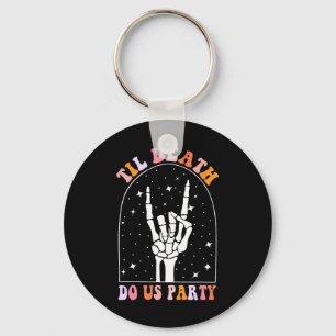 Chaveiro Halloween Até Que a Morte Nos Separe Festa de Solt
