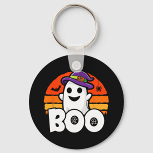 Chaveiro Halloween - Bruxa Fantasma Bonita - Boo - Hallowee