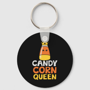 Chaveiro Halloween Candy Corn Queen Crown Crown Aniversário
