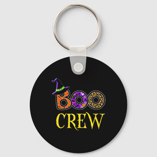 Chaveiro Halloween Costume Boo Crew (Frente)