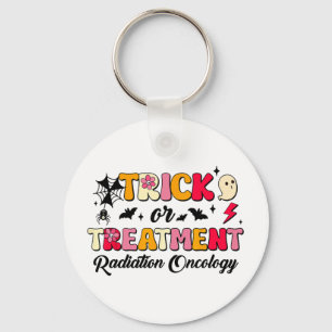 Chaveiro Halloween De Oncologia De Trick Ou De Tratamento