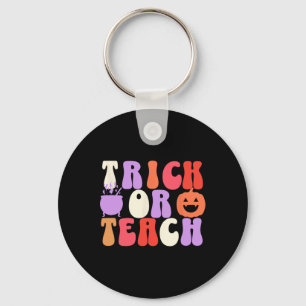 Chaveiro Halloween De Professores De Ensino De Capuchos